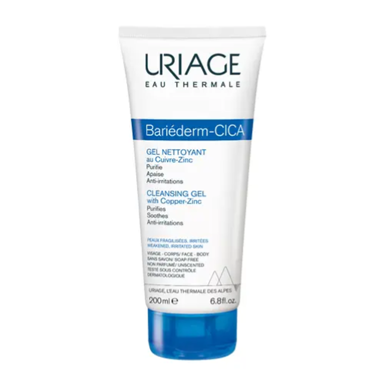 Uriage bariederm cica gel detergente 200ml