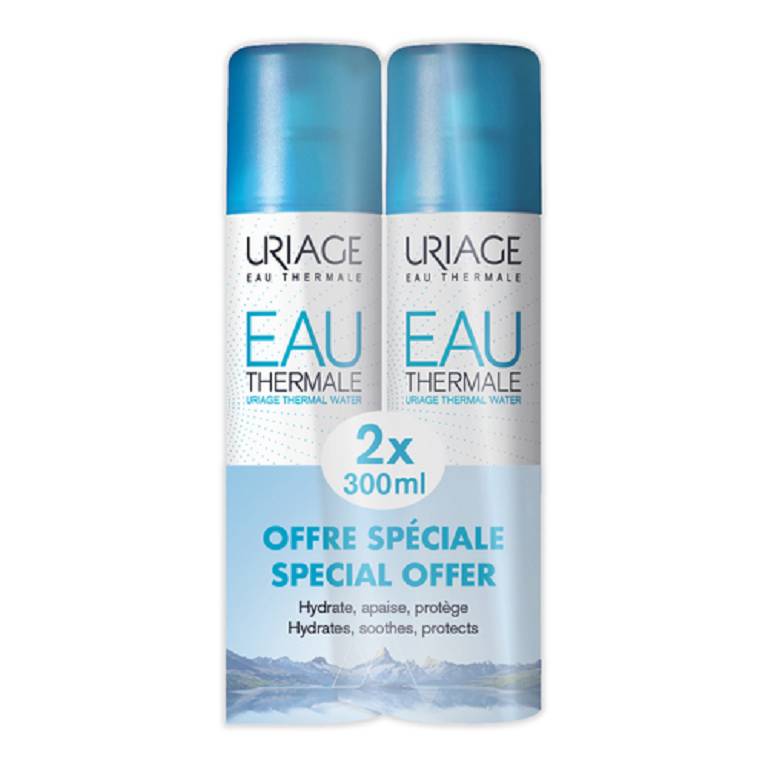 Uriage eau thermale acqua termale spray 2x300ml
