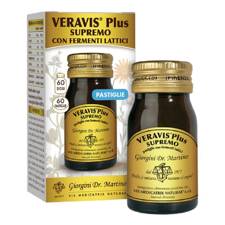Veravis plus supremo con fermenti 60 pastiglie