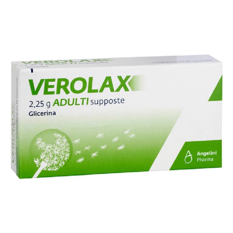 Verolax adulti 18 supposte 2,25g