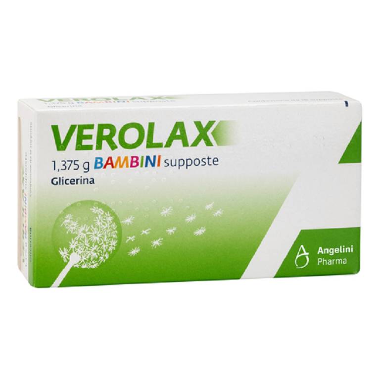 Verolax bambini 18 supposte 1,375g