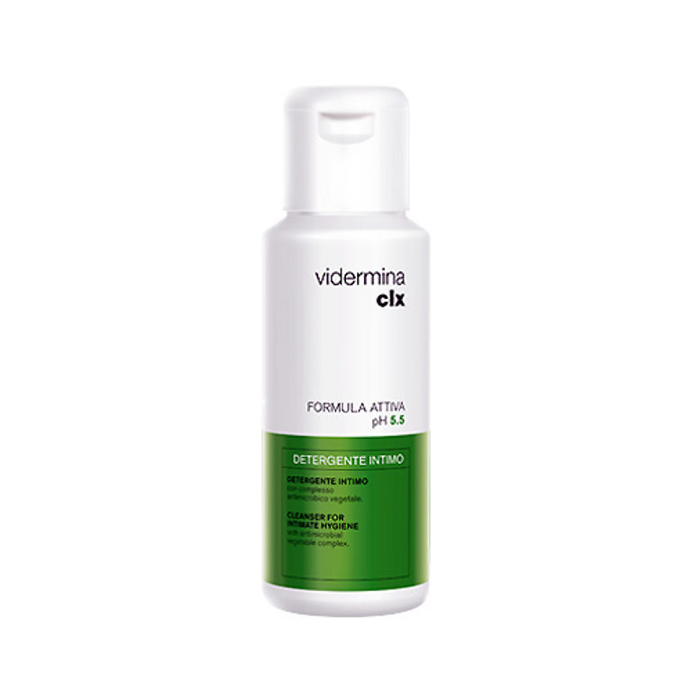 Vidermina clx-attiva gel detergente intimo pH 5.5