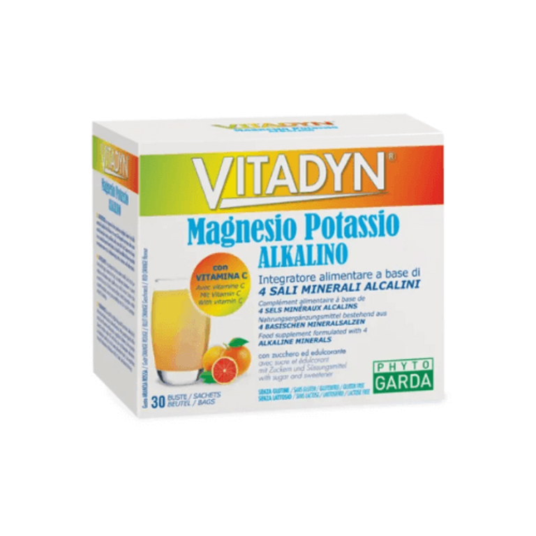 Vitadyn magnesio e potassio alkalino 30 bustine