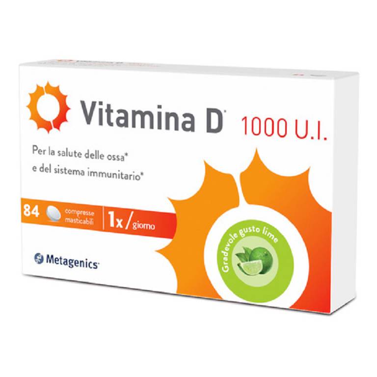 Vitamina D 1000 UI integratore Vitamina D 84 compresse