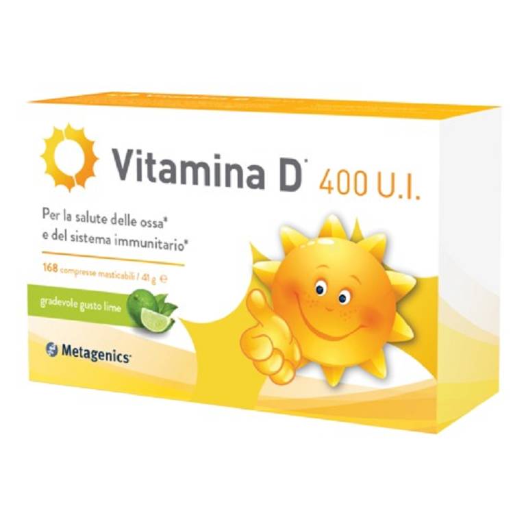 Vitamina D 400 UI integratore vitamina D 168 compresse