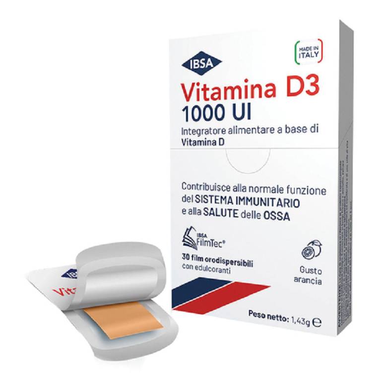 Vitamina D3 ibsa 1000UI 30 film