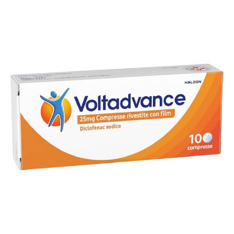 Voltadvance 10 compresse rivestite 25mg