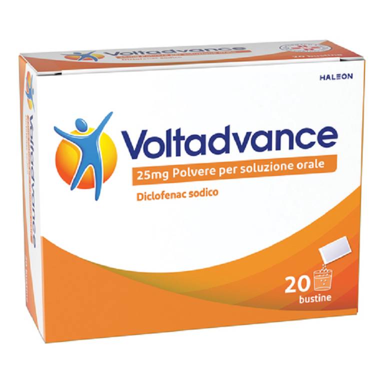 Voltadvance polvere 20 bustine 25mg