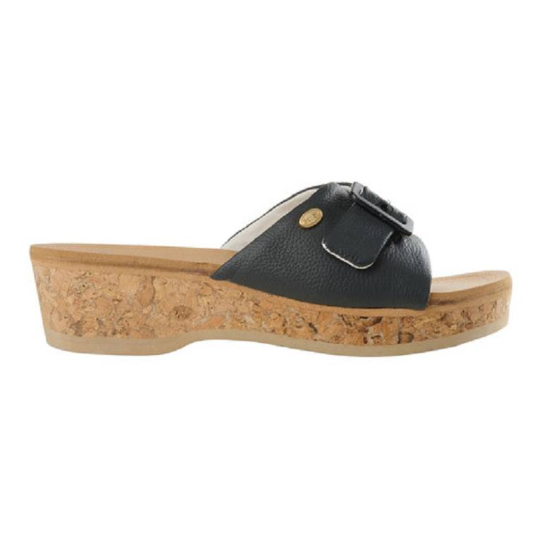 WAPPY LEATHER W NAVY BLUE 41