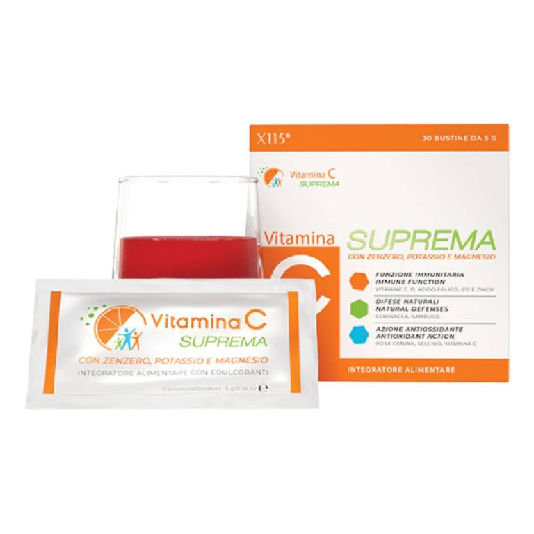 X115 vitamina c suprema 30 bustine