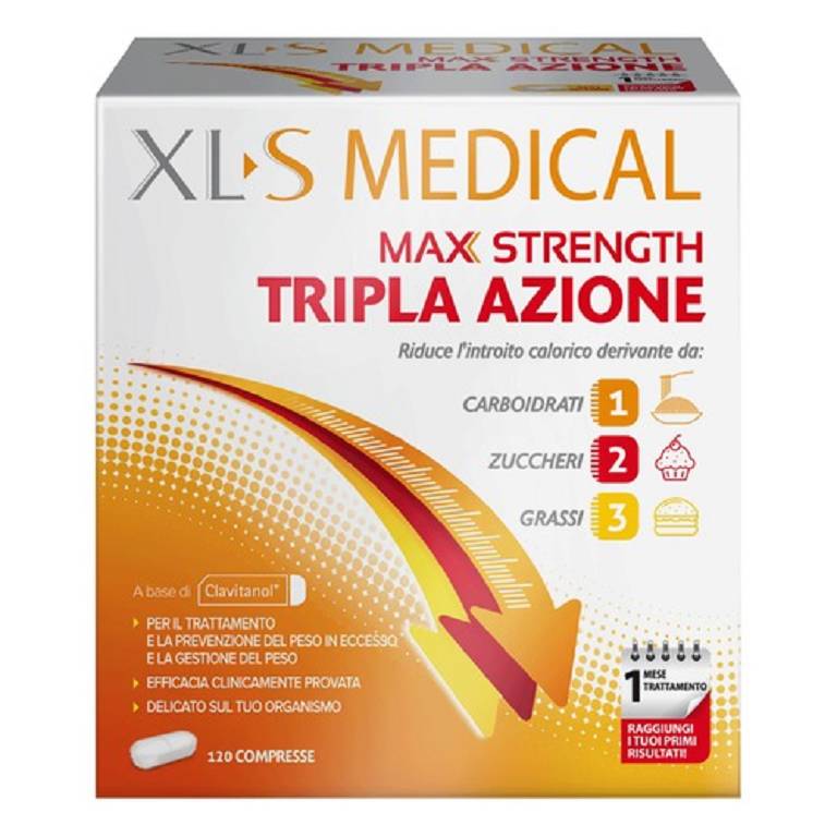 Xls medical max strength120 compresse