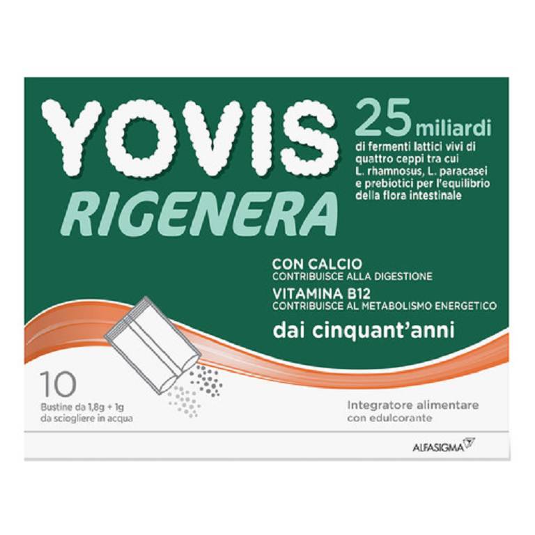 Yovis rigenera 50+ 10 bustine