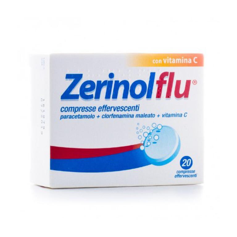Zerinolflu 20 compresse effervescenti