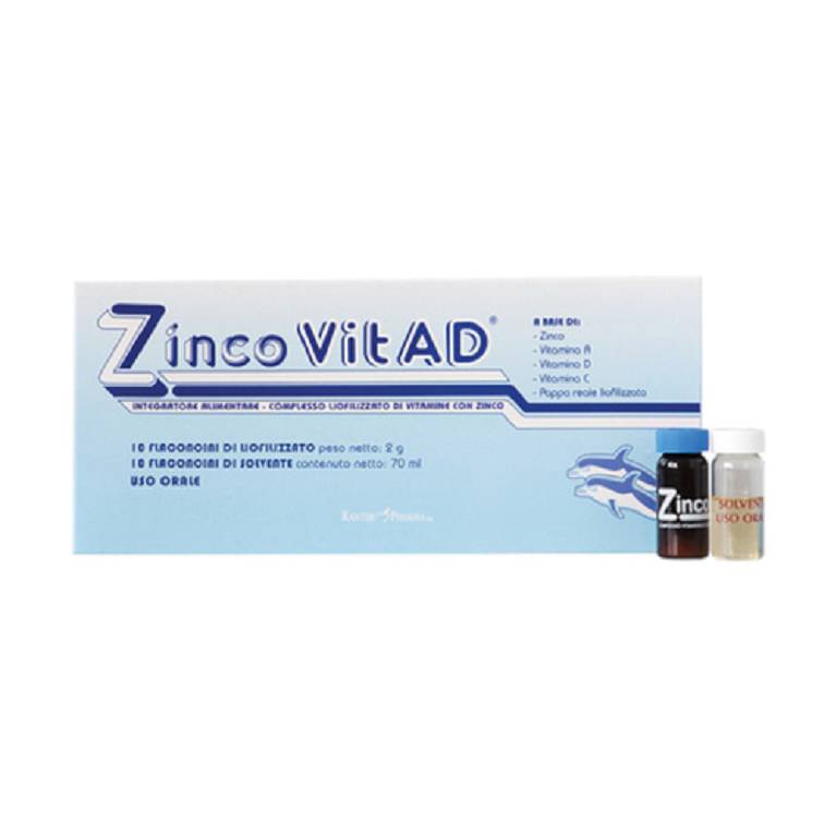 ZINCO VIT AD 10FL+10FL