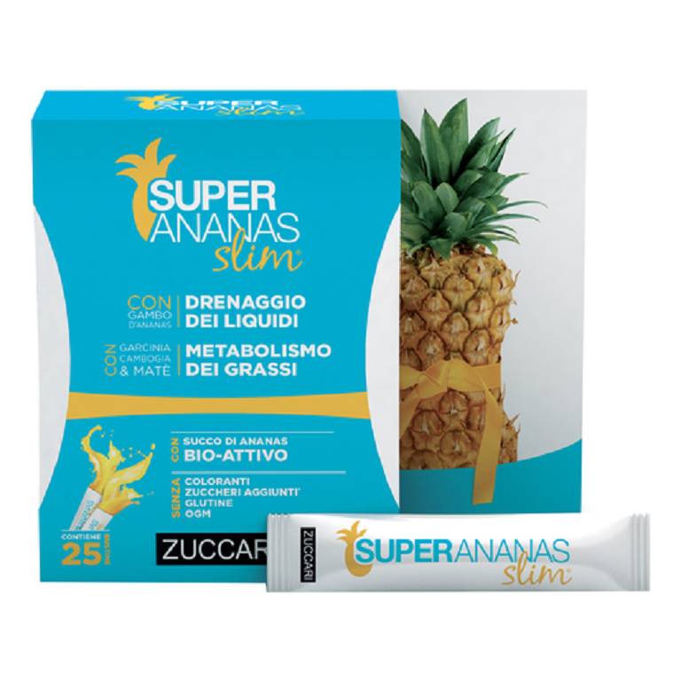 Zuccari super ananas slim 25 bustine