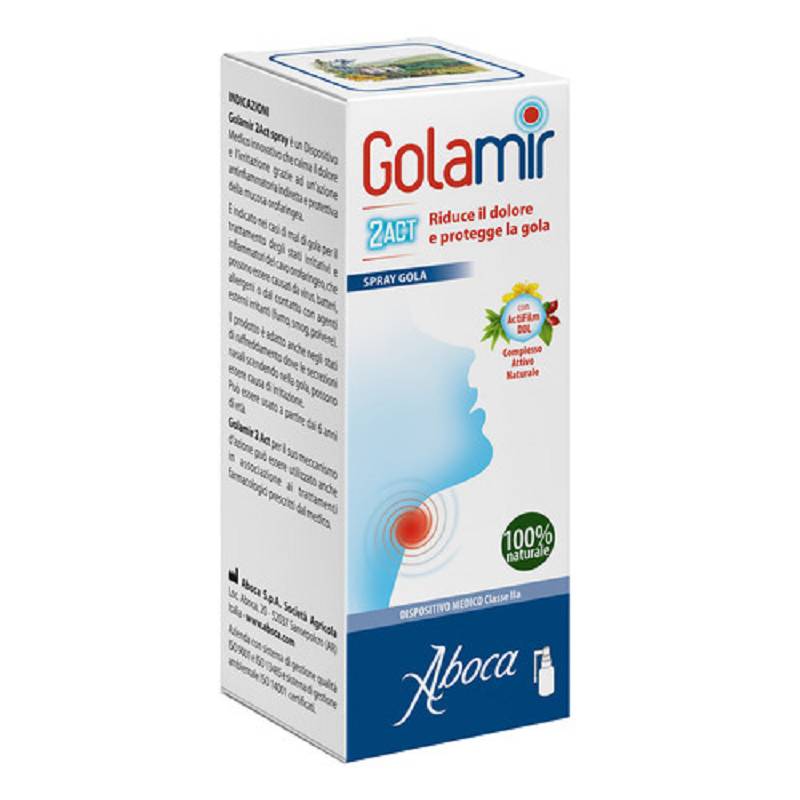 Aboca golamir 2 act spray 30ml