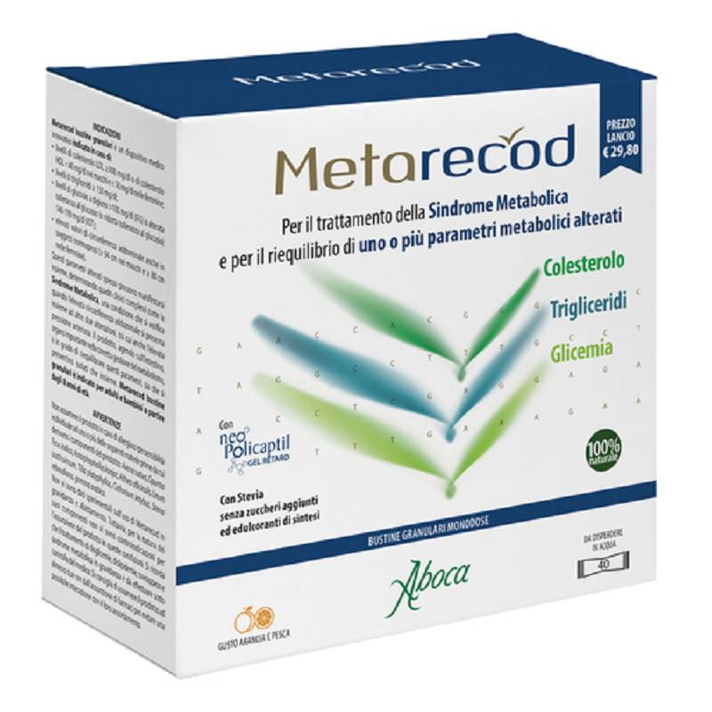 Aboca metarecod 40 bustine