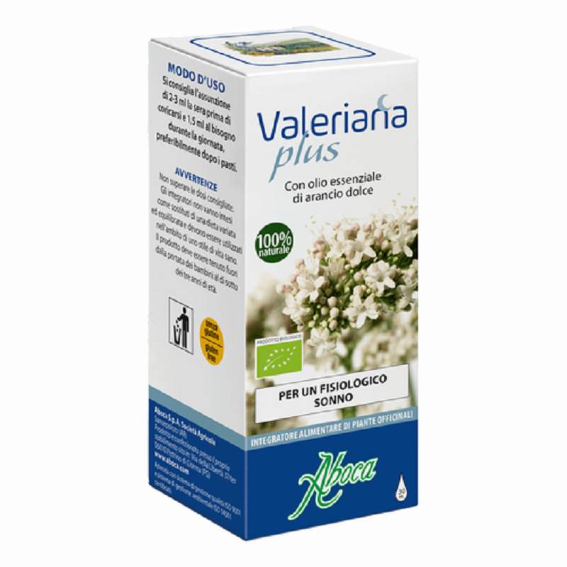 Aboca valeriana plus gocce 30ml