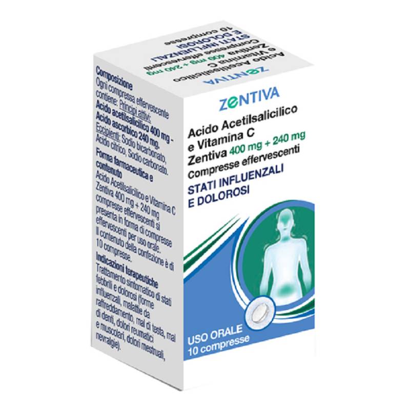 Acido acetils vitamina c zen 10 compresse