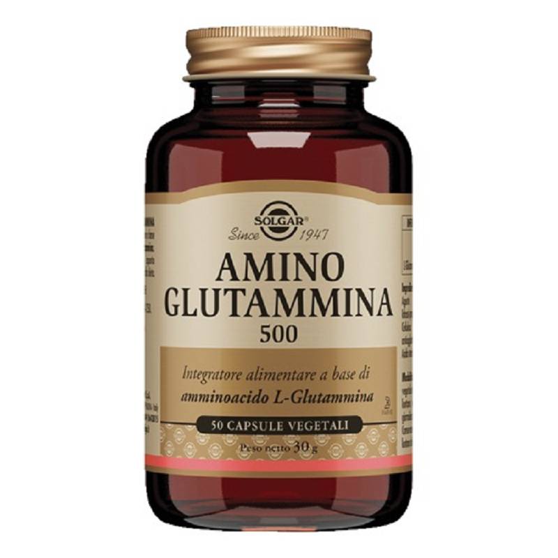 AMINO GLUTAMMINA 500 50CPS VEG