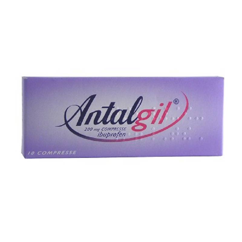 Antalgil 10 compresse 200mg