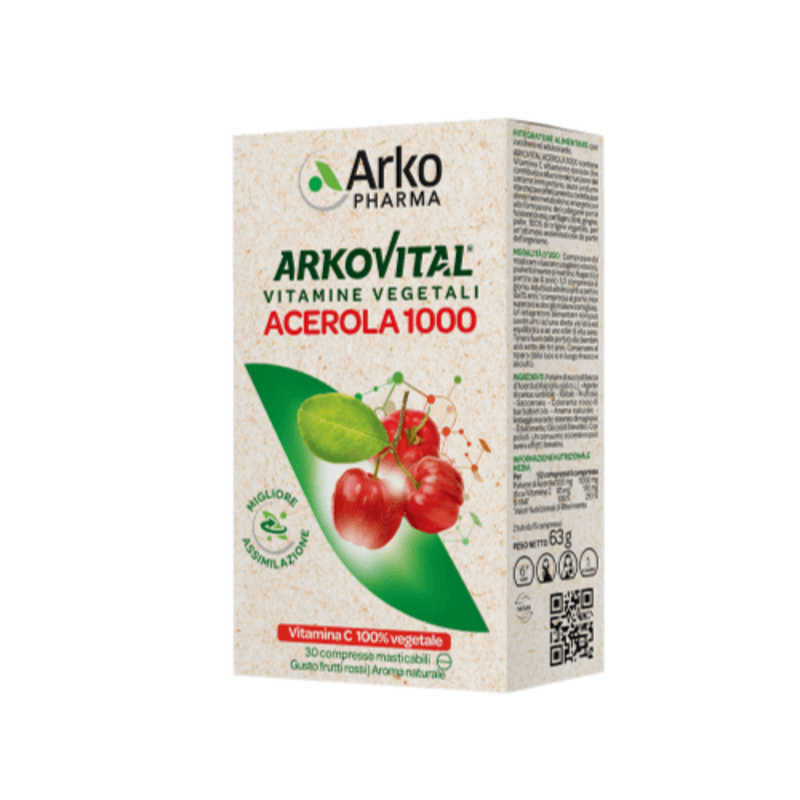 Arkovital Acerola 1000 30 compresse masticabili 