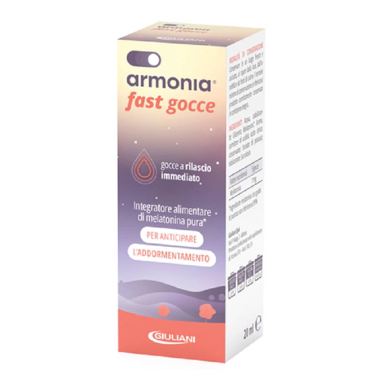 Armonia fast 1mg melatonina gocce 20ml 