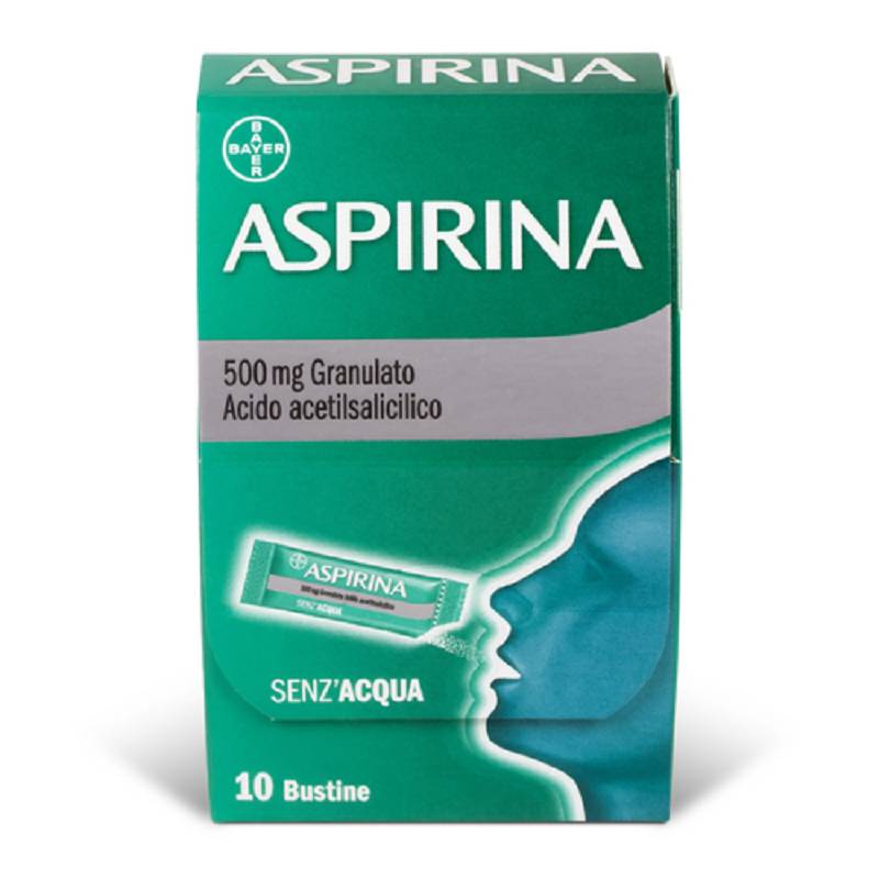 Aspirina os grat 10 bustine 500mg