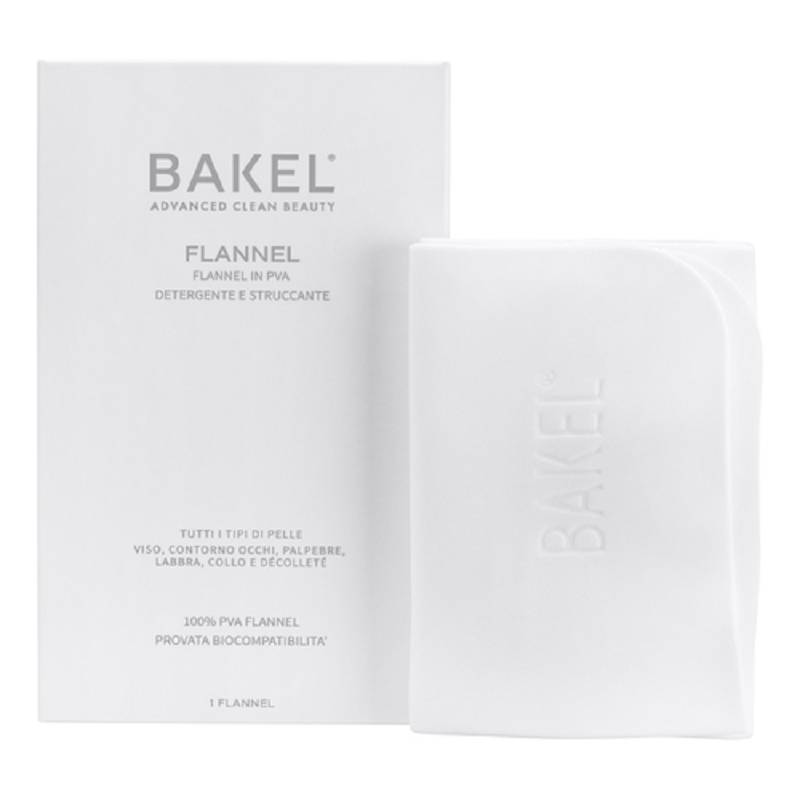 Bakel flannel salvietta riutilizzabile detergente e struccante