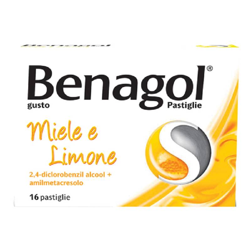 Benagol 16 pastiglie miele limone