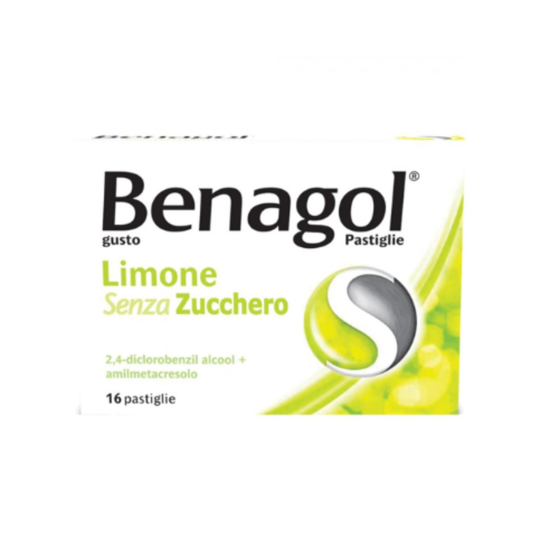 Benagol 16 pastiglie senza zucchero gusto limone 