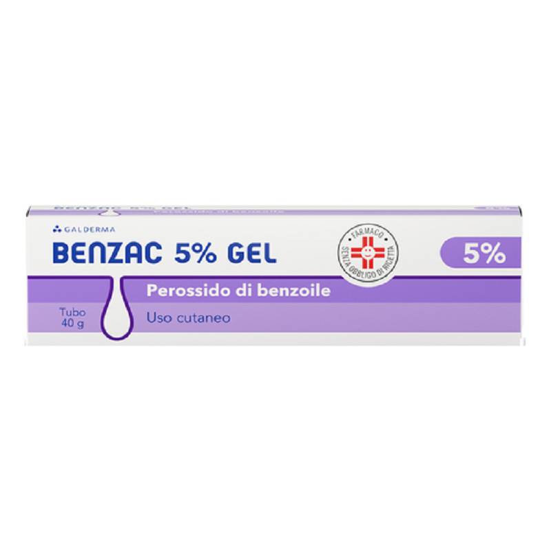 Benzac 5% Gel 40g 