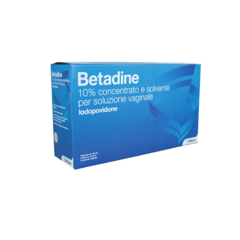 Betadine 10% concentrato e solvente per soluzione vaginale