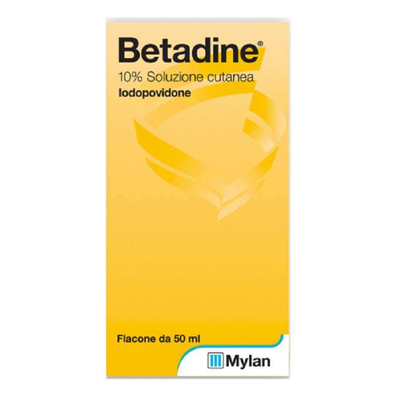 Betadine soluzione cutanea flacone 50 ml 10%
