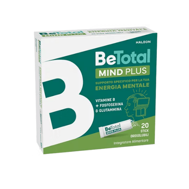 BeTotal Mind Plus 20 bustine orosolubili Vitamina B
