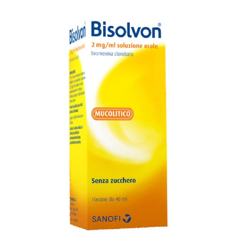 Bisolvon soluzione orale flacone 40ml 2mg/ml