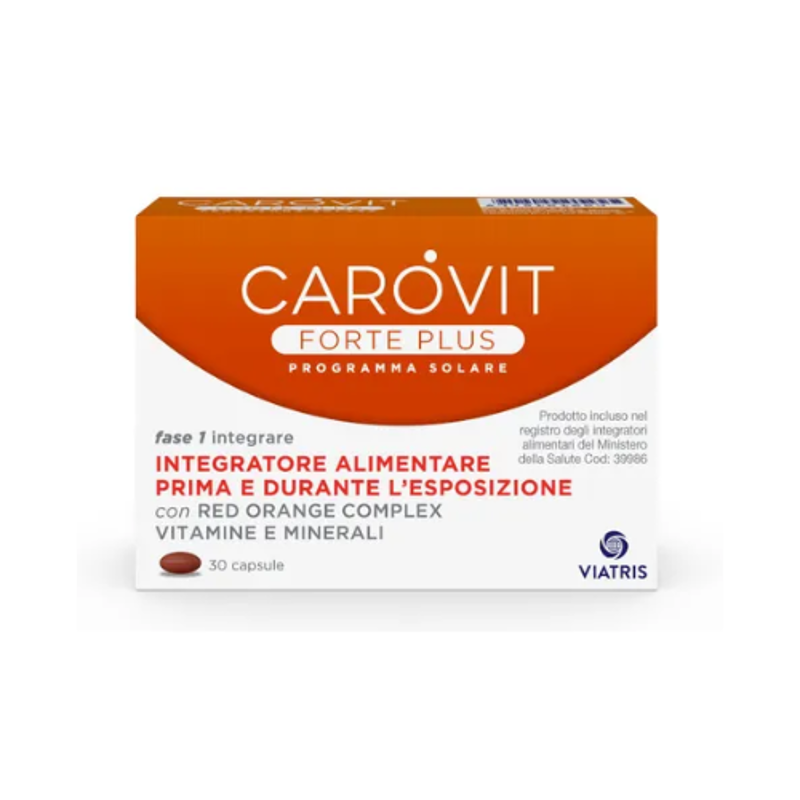 Carovit forte plus 30 capsule programma solare 