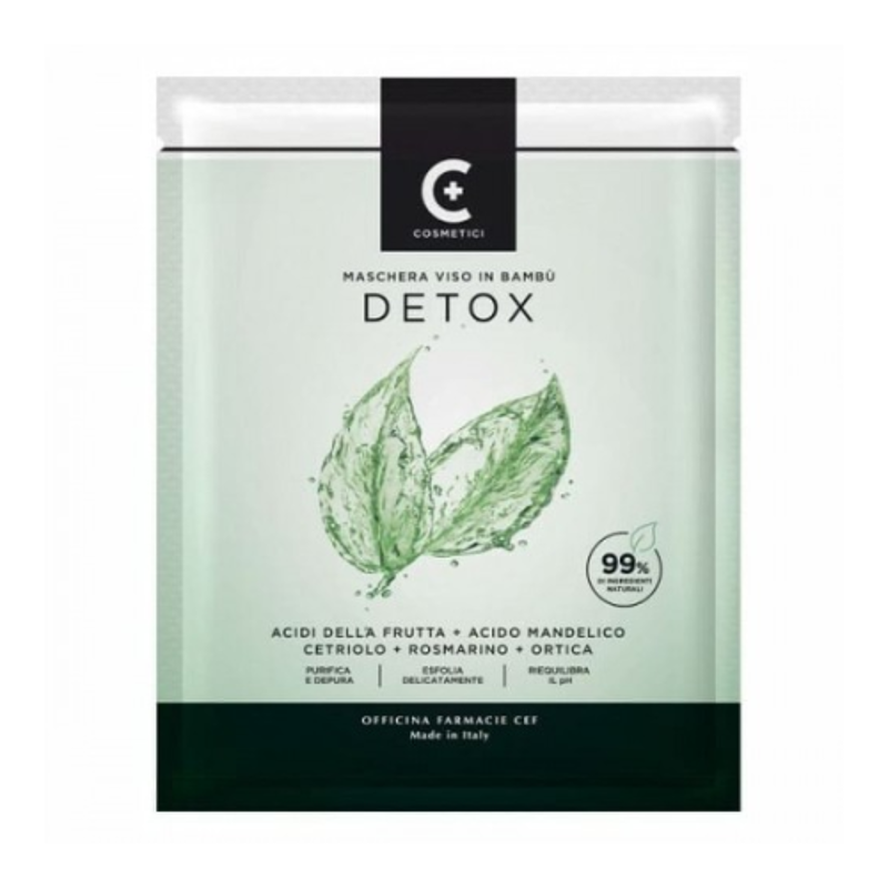 Cef maschera detox tessuto