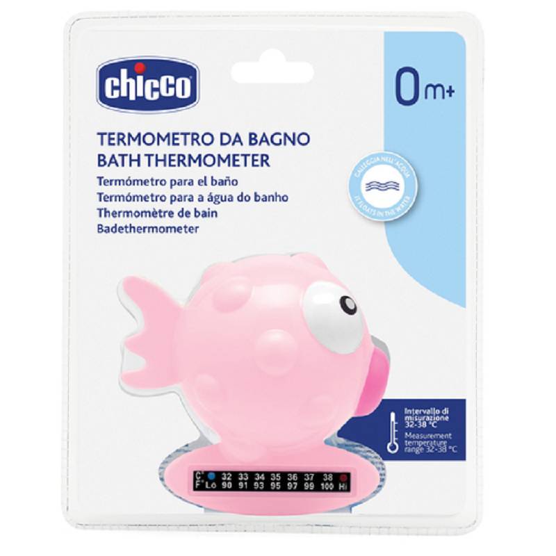 Chicco termometro pesce rosa 