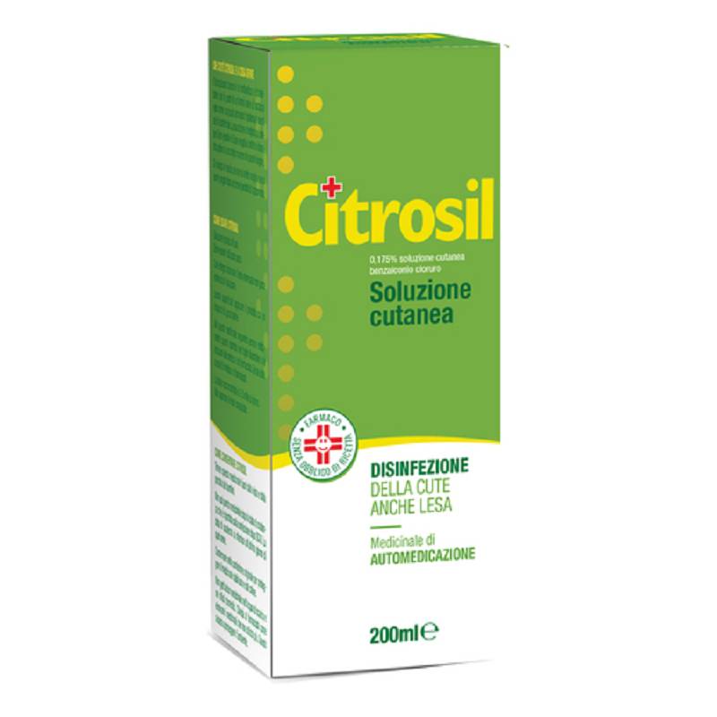 Citrosil soluzione cutanea 200ml 0,175%