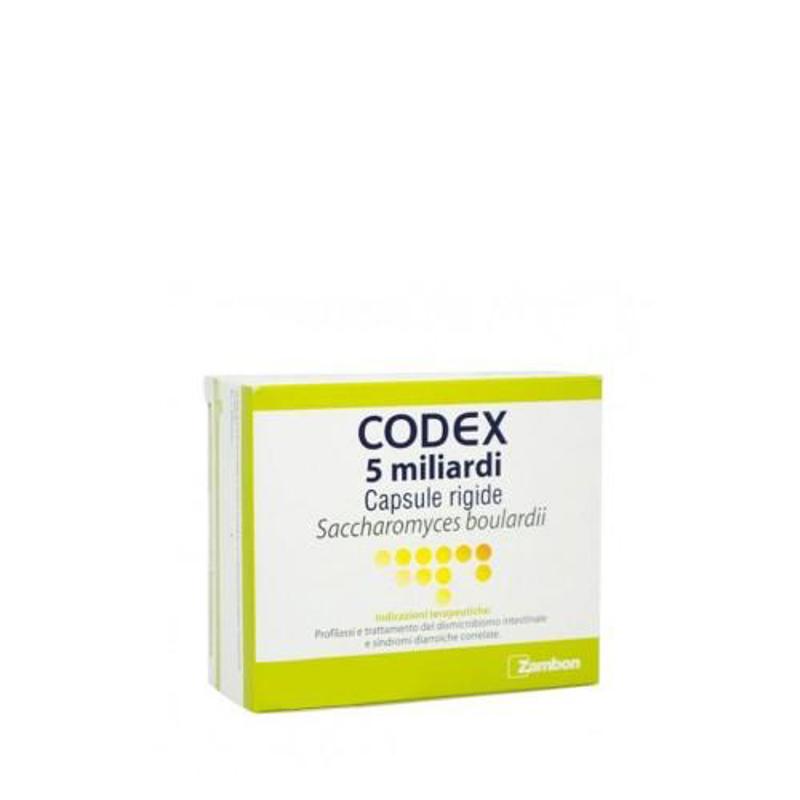 Codex 12 capsule 5 mld 250 mg