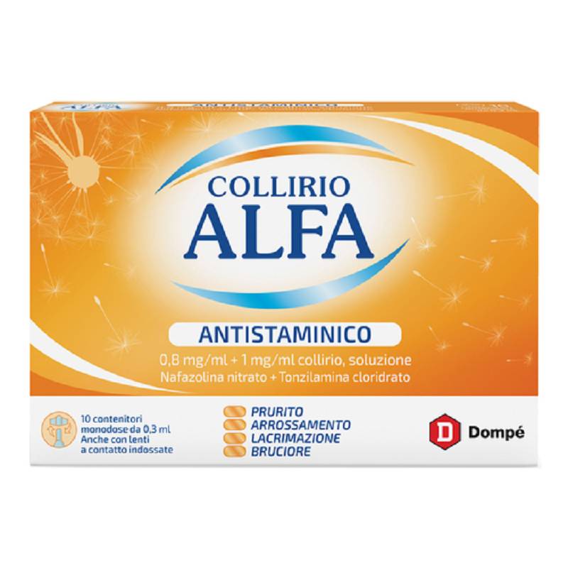 Collirio alfa antistaminico 10 contenitori