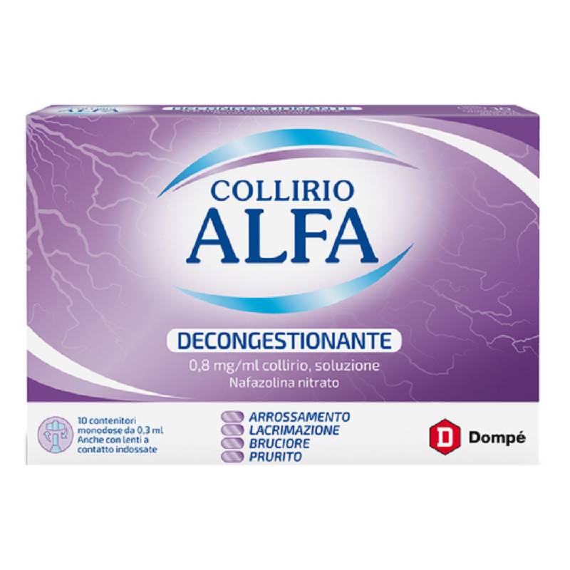 Collirio alfa decongestionante 10 contenitori 0,3ml
