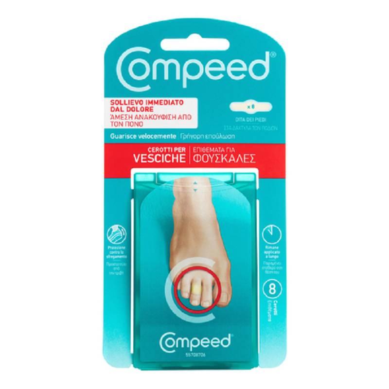 COMPEED VESCICHE DITA PIED 8PZ