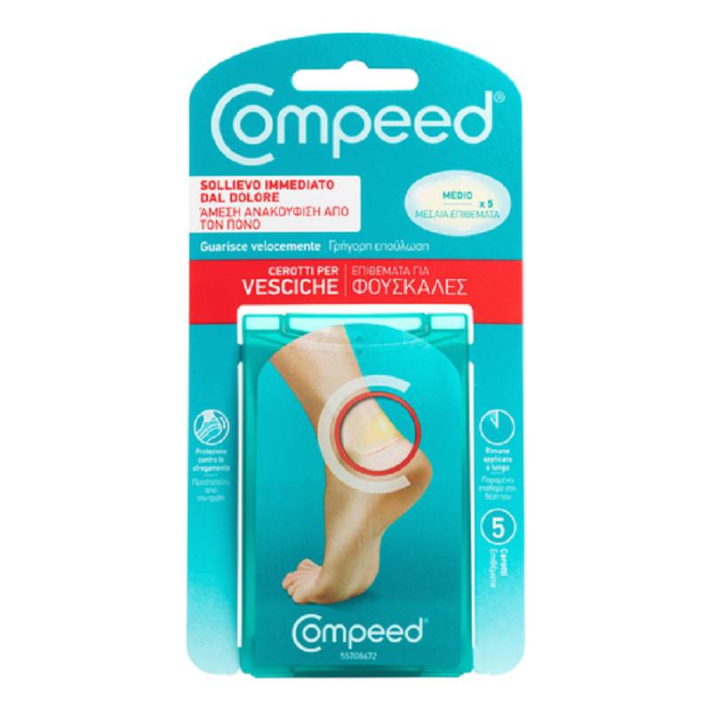 Compeed vesciche medio 5 pezzi