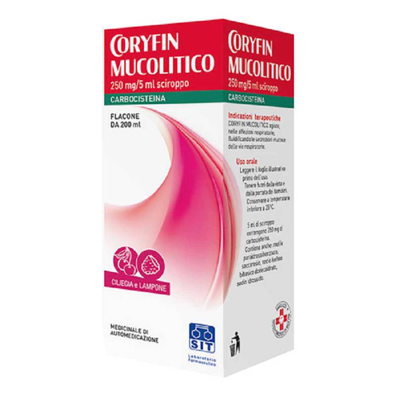 Coryfin mucolitico sciroppo 200ml