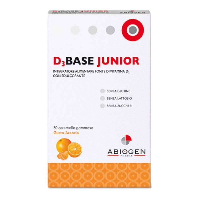 D3 base junior 30 caramelle arancia