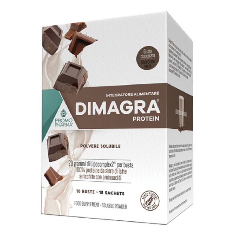Dimagra protein cioccolato 10 bustine