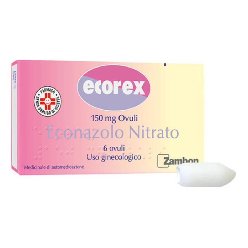 ECOREX*6 OVULI VAGINALI 150MG