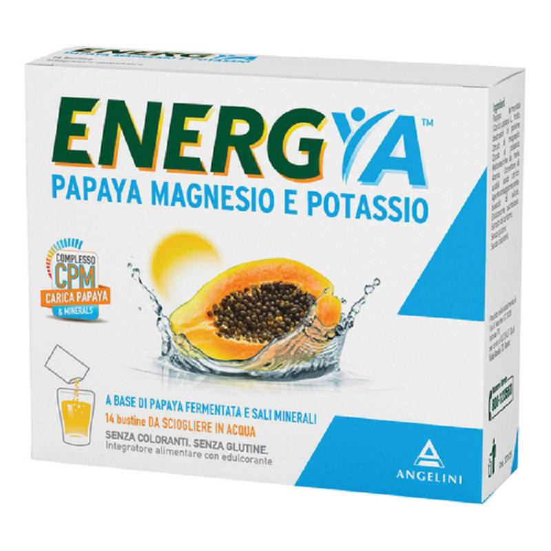 Energya papaya magnesio e potassio 14 bustine